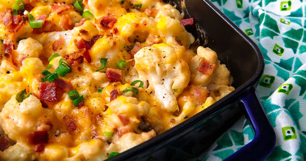 Loaded Cauliflower Bake Recipe