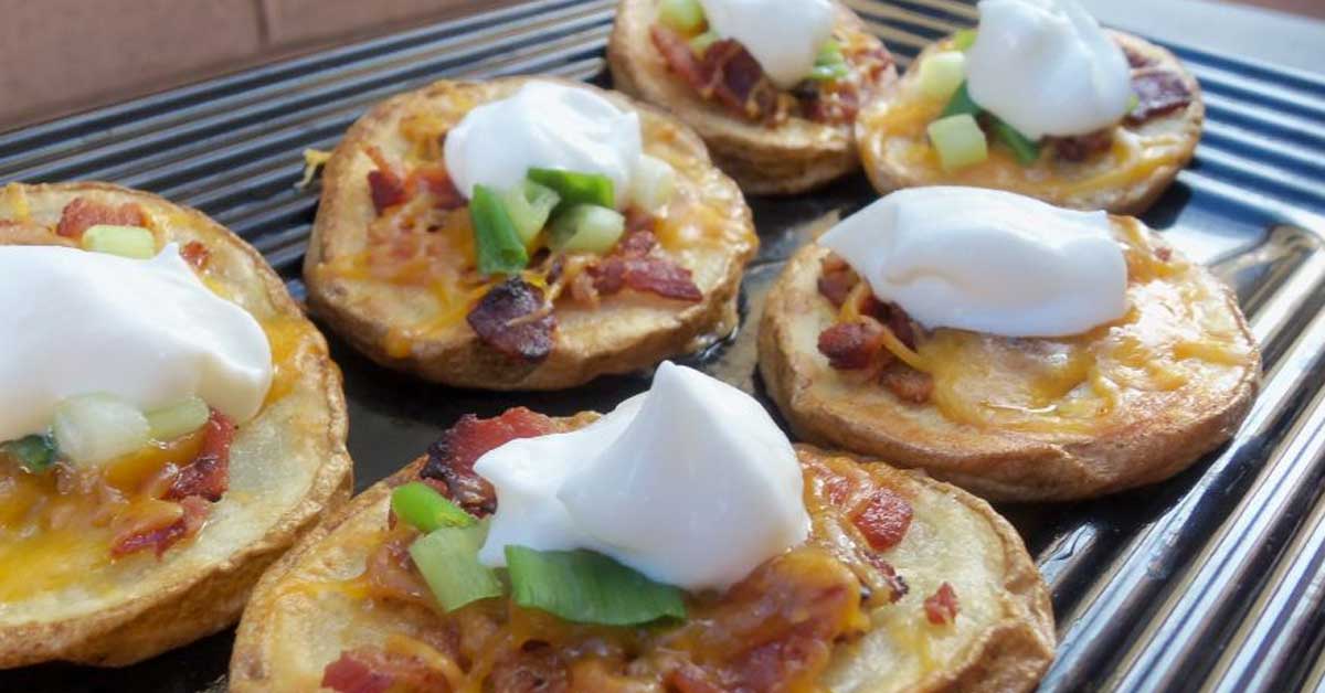 Potato Slices Made Like Potato Skins