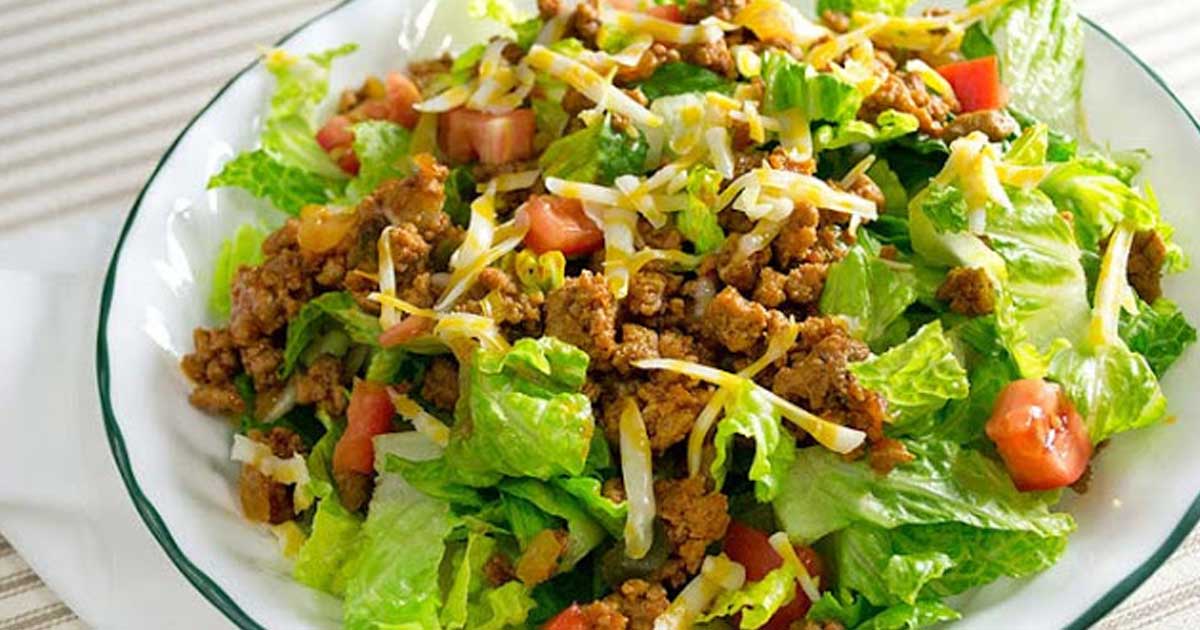Low Carb/Low Sodium Taco Salad
