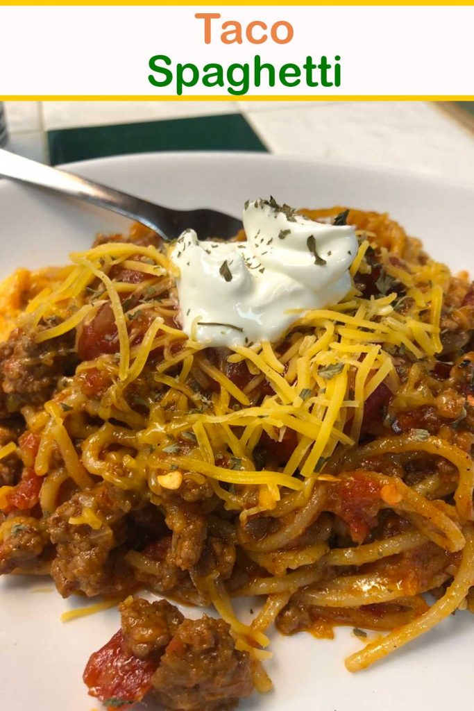 Taco Spaghetti To Die For