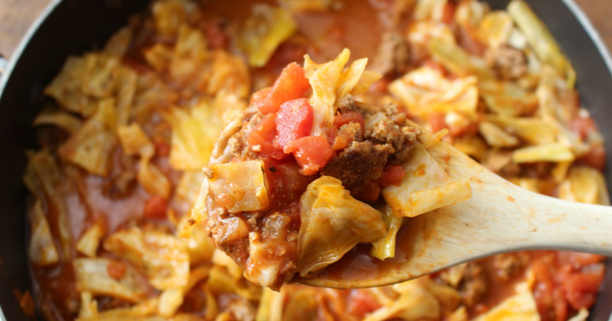 One Pot Cabbage Casserole