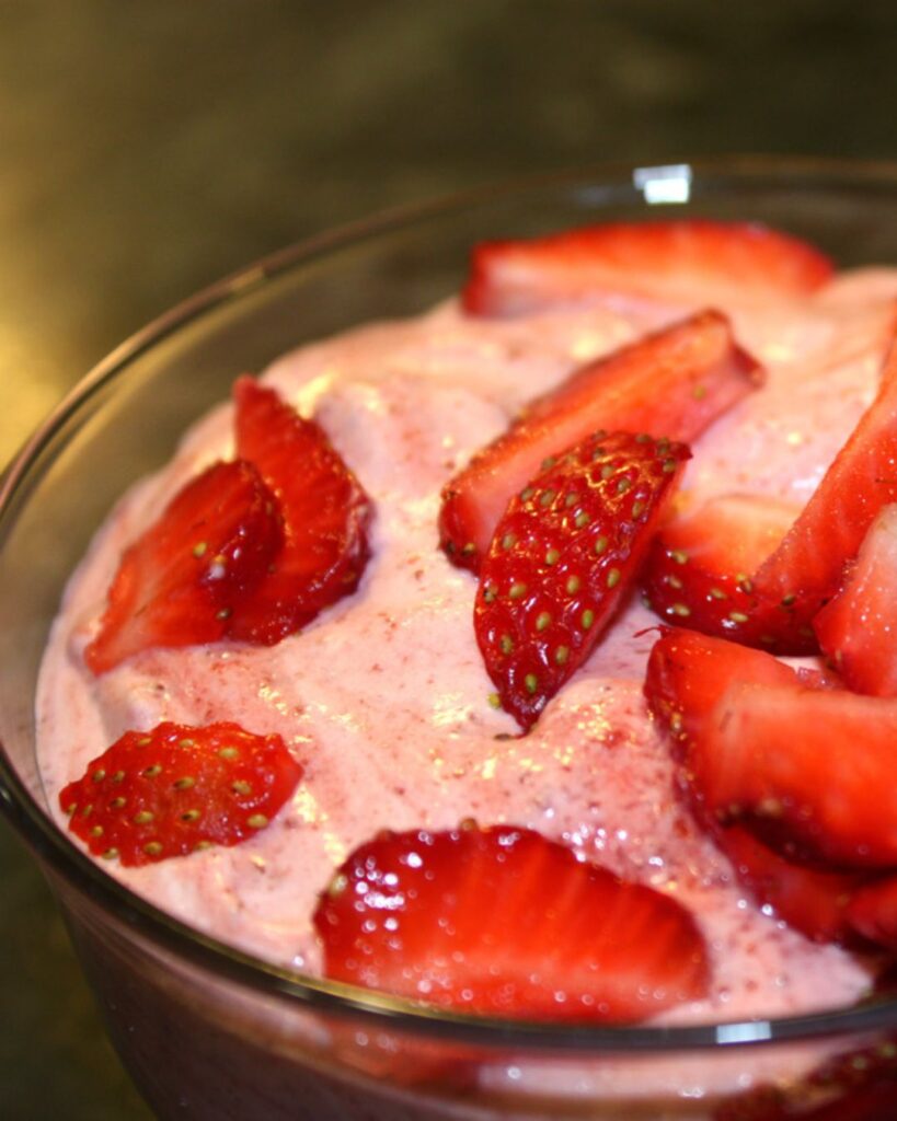 Strawberry Mousse Dessert