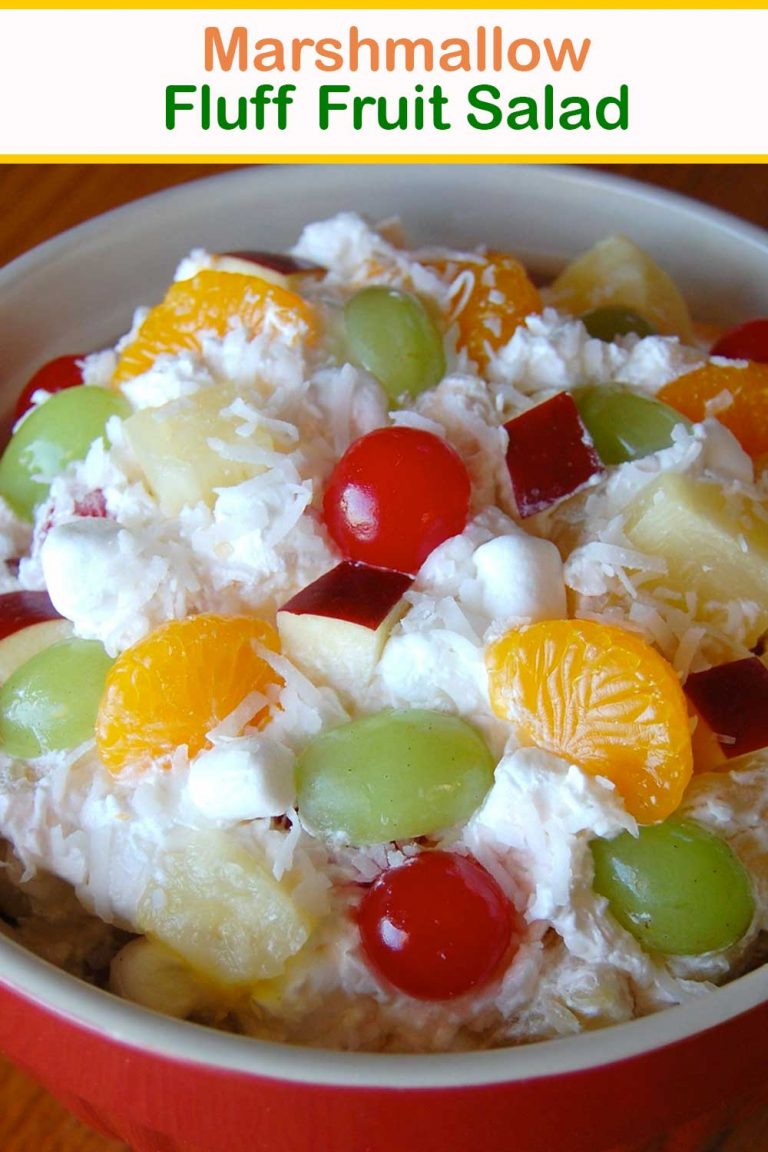 Marshmallow Fluff Fruit Salad