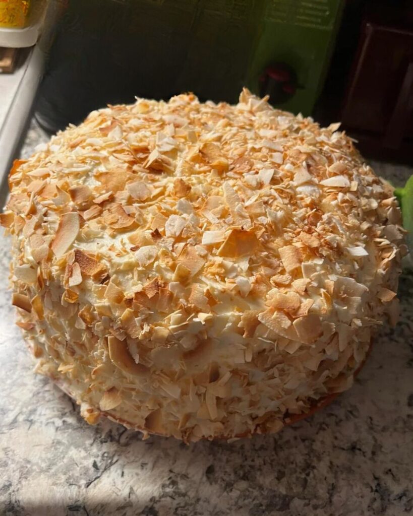Creamy Coconut Cake With White Cake Mix Recipe
