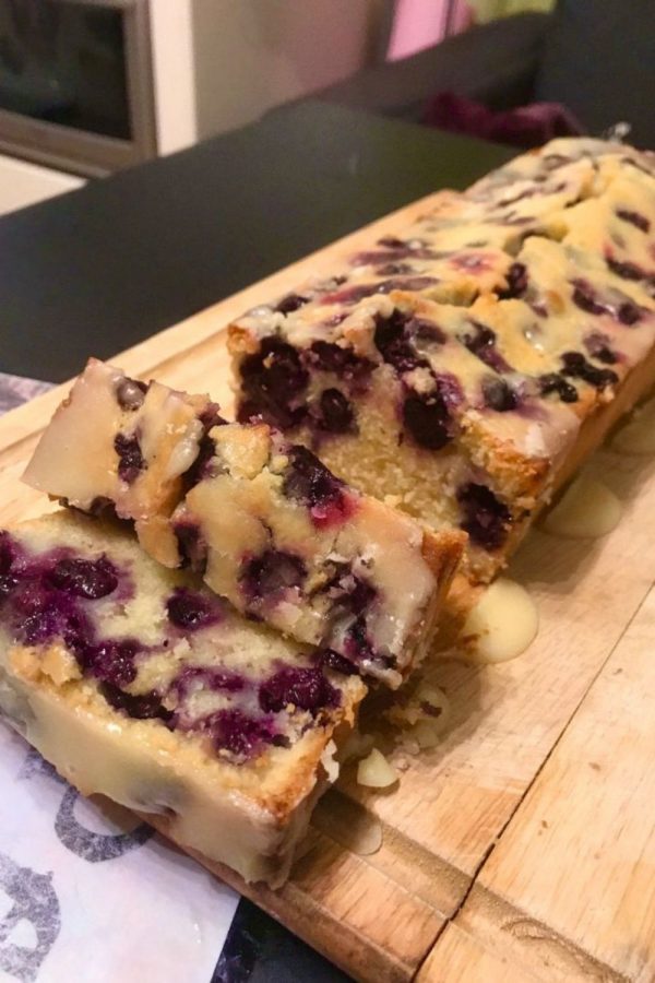 Gluten-Free Blueberry Pound Cake