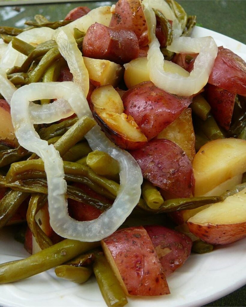 Sausage, Green Bean And Potato Casserole Recipe