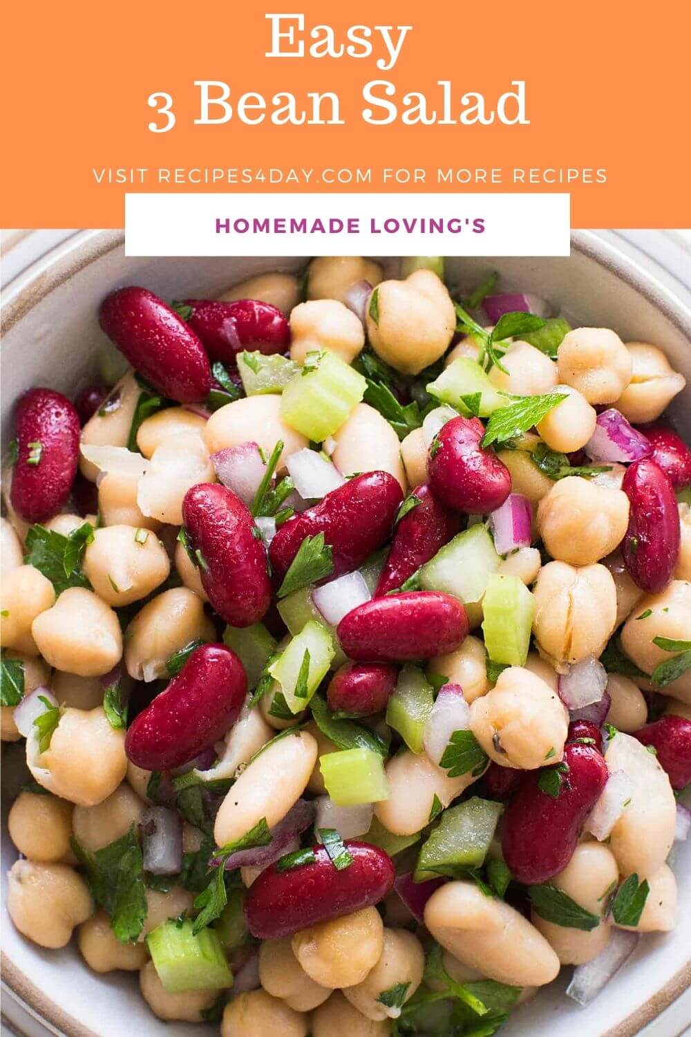 Easy 3 Bean Salad Recipe