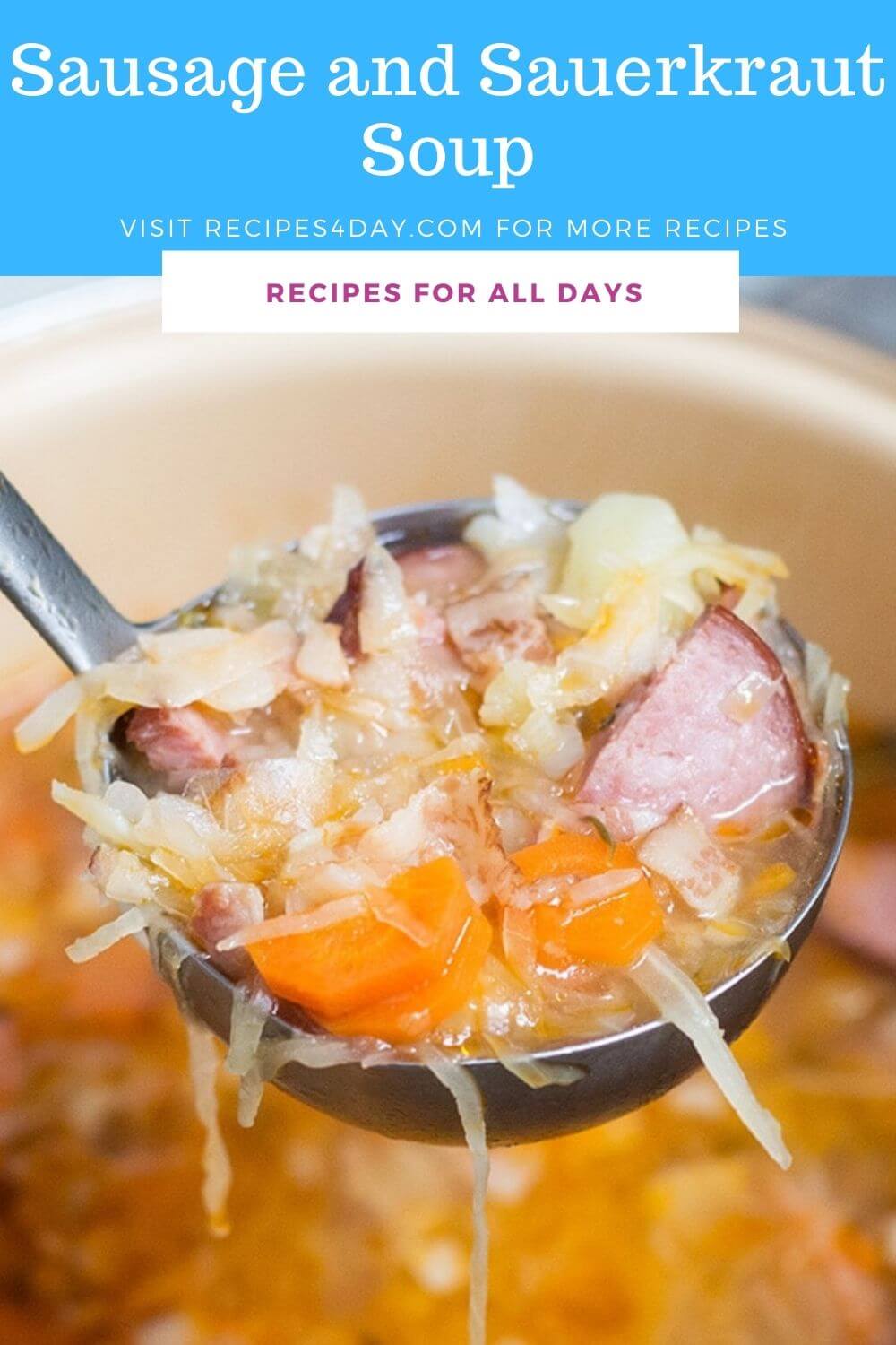 Sausage And Sauerkraut Soup 