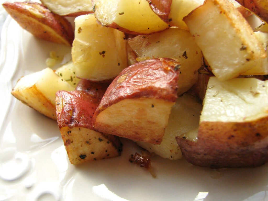 Oven Fried Potatoes