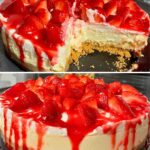 No-Bake Sugar Free Strawberry Cheesecake Recipe