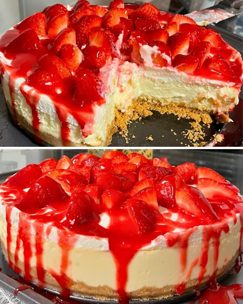 No-Bake Sugar Free Strawberry Cheesecake Recipe