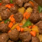 Sweet and Sour Pineapple Meatballs Recipe