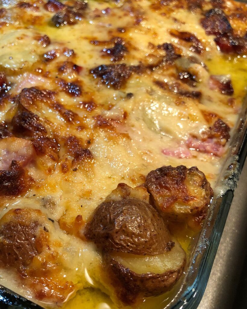 Recipe for Scalloped Potatoes Ham