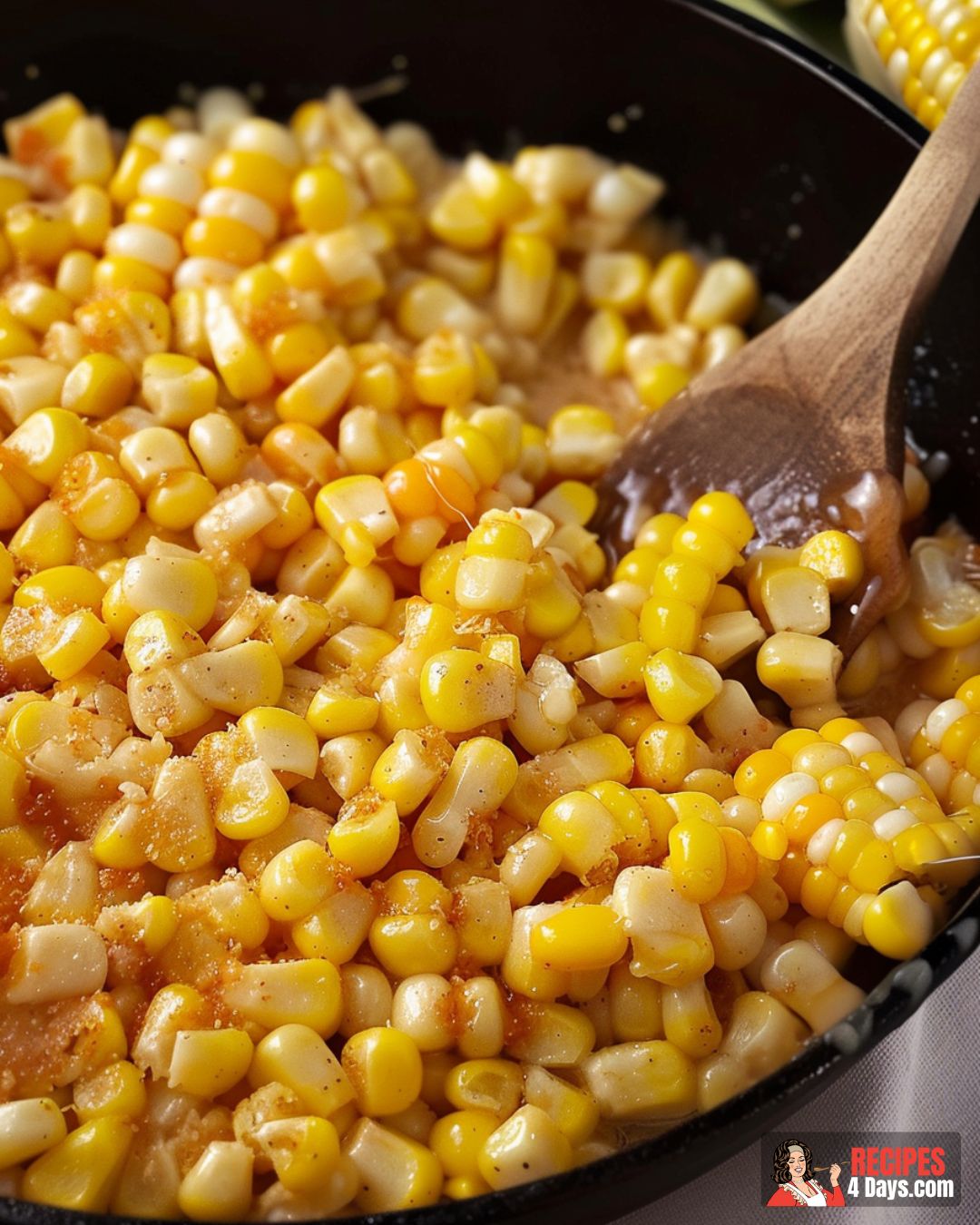 Honey Butter Skillet Corn Recipe