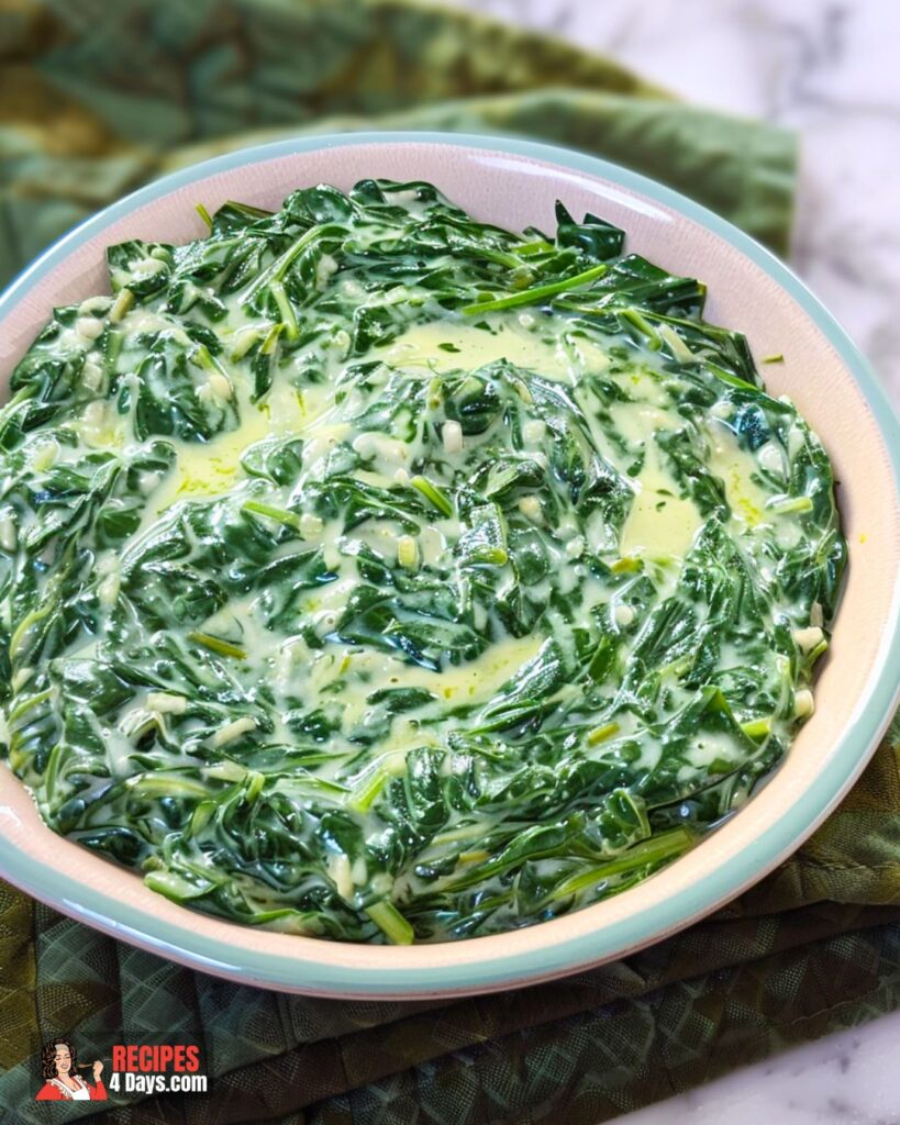 Making Morton's Steakhouse Creamed Spinach