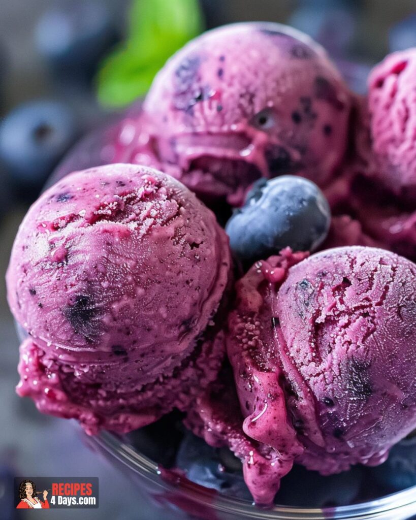 Blueberry Sorbet Recipe