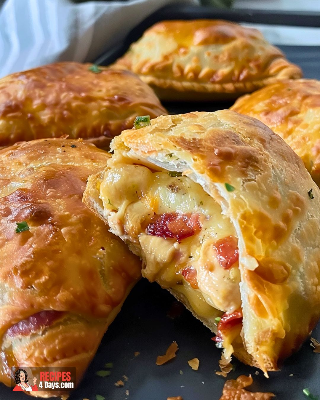 Cheesy Chicken Hot Pockets