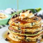 Chocolate Chip Zucchini Pancakes Recipe