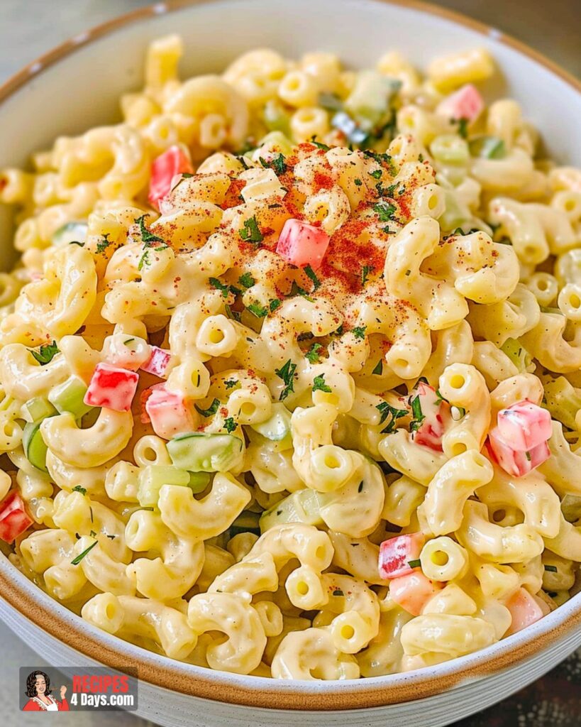 Classic Macaroni Salad Recipe