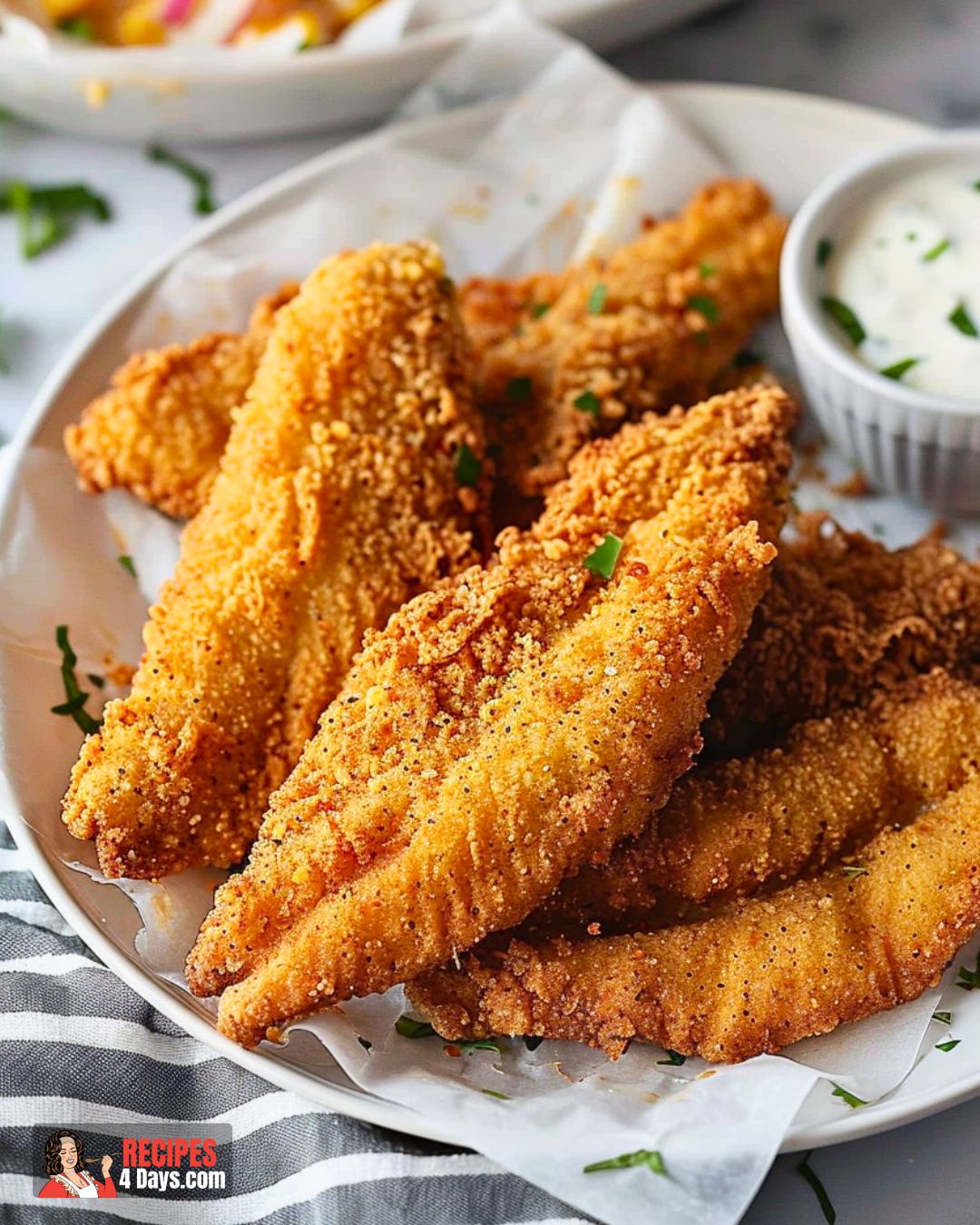 Extra Crispy Fried Catfish Recipe