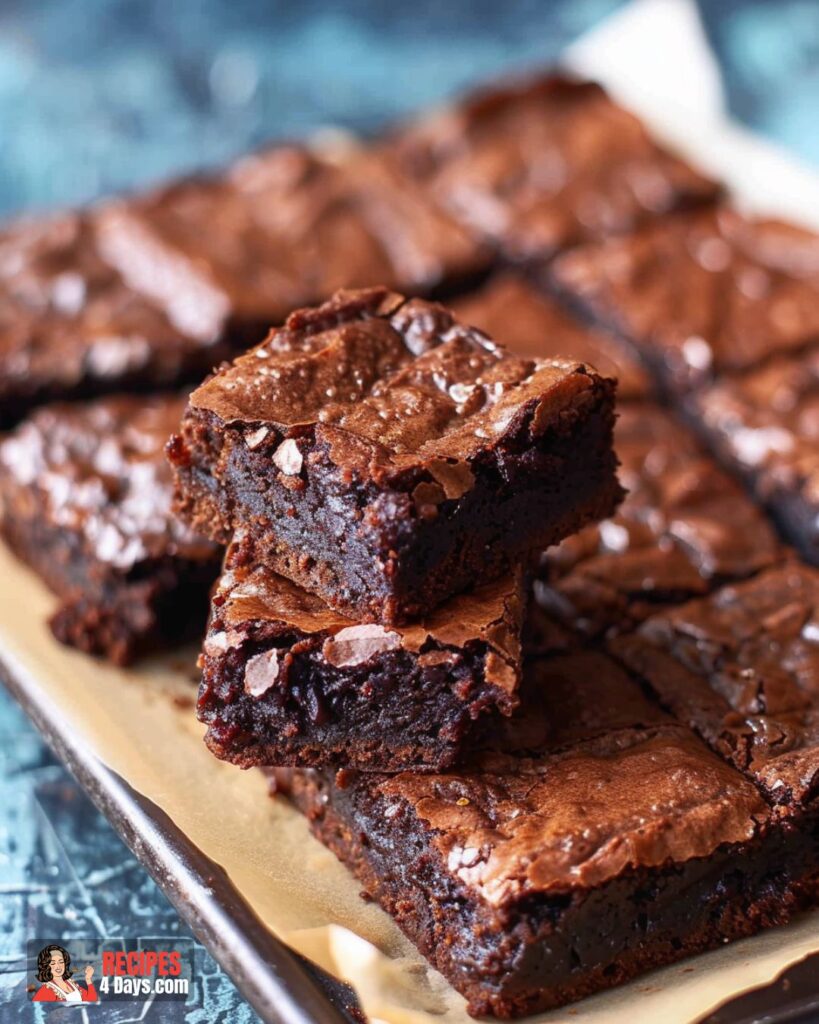 Making Flourless Brownies