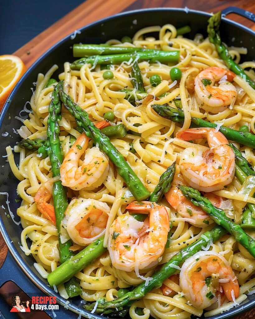 Garlic Butter Shrimp Scampi Pasta Recipe