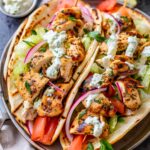 Greek Chicken Gyros with Tzatziki Recipe