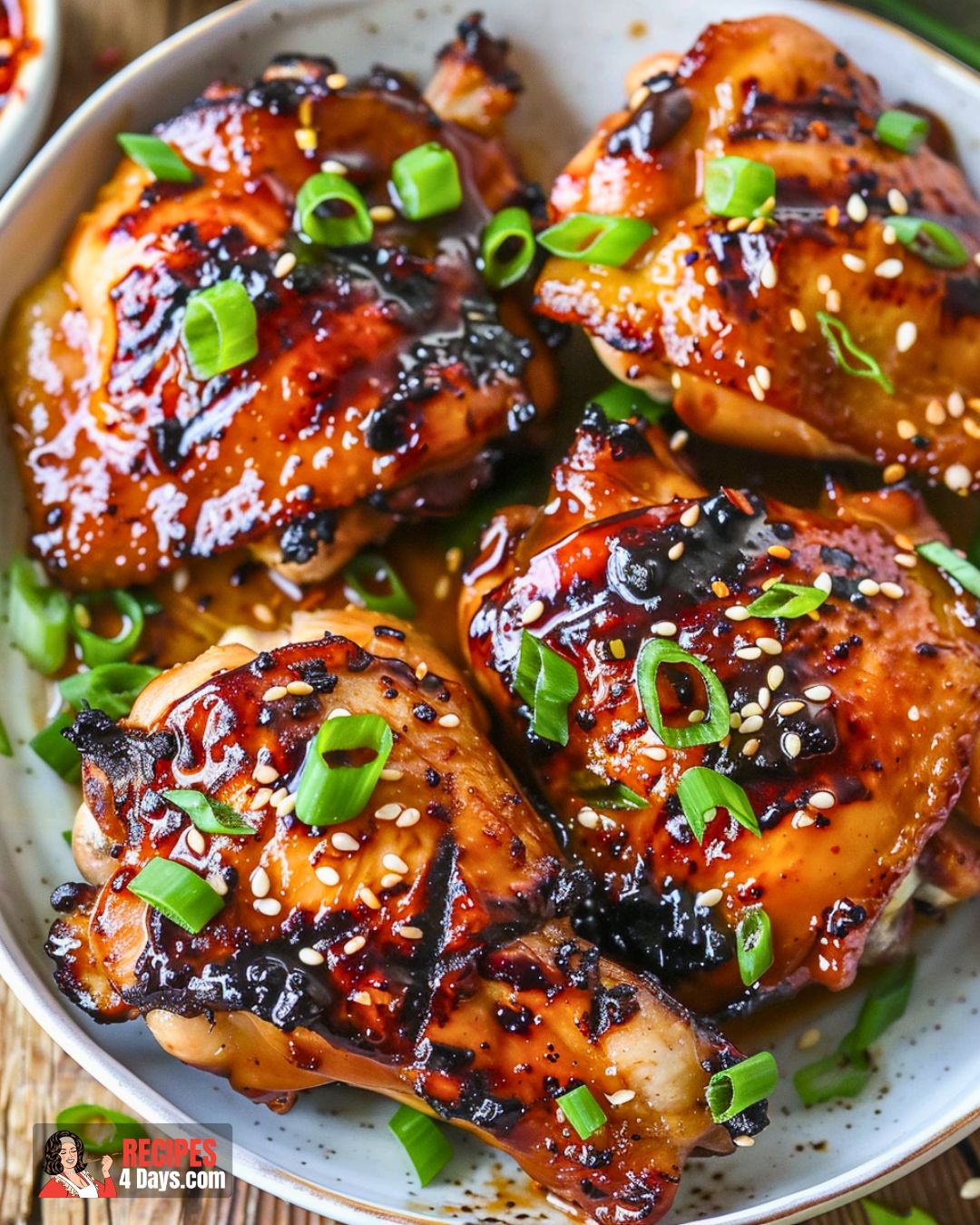 Grilled Teriyaki Chicken Thighs Recipe