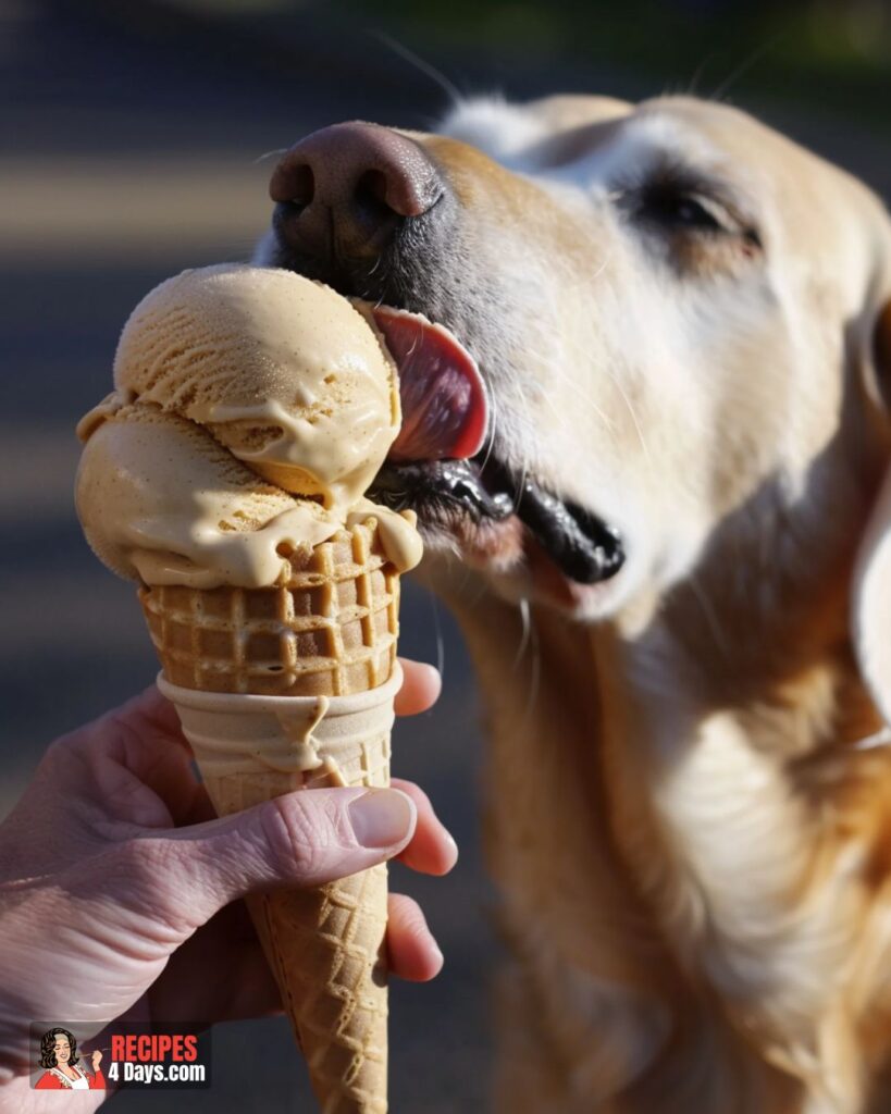 making Homemade Ice Cream for Dogs
