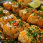 Backed Honey-Soy Glazed Cod