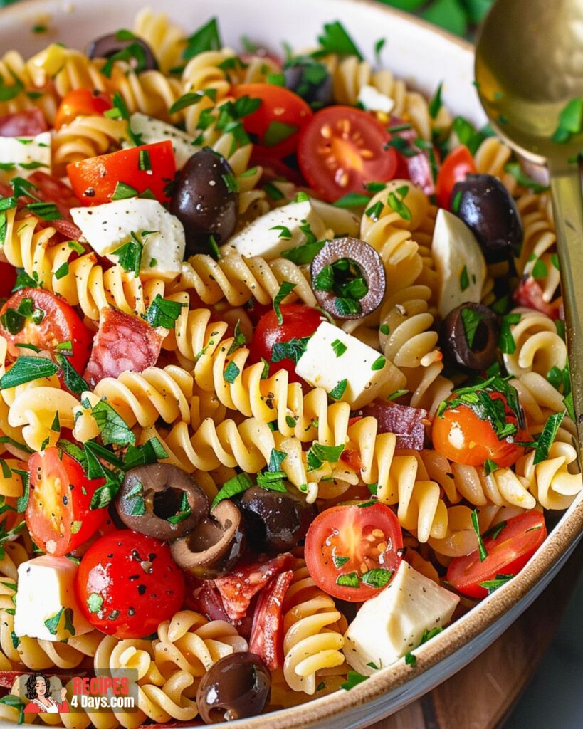 Refreshing Italian Pasta Salad Recipe