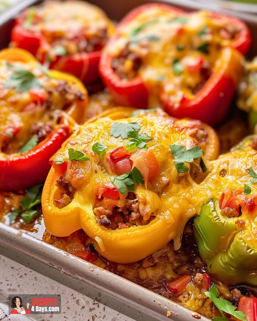 Keto Stuffed Peppers Recipe