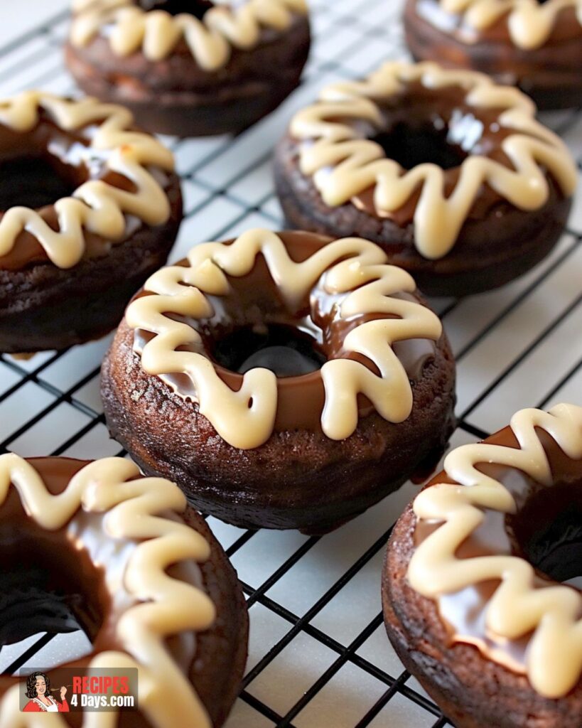 Maple Chocolate Zucchini Donuts Recipe