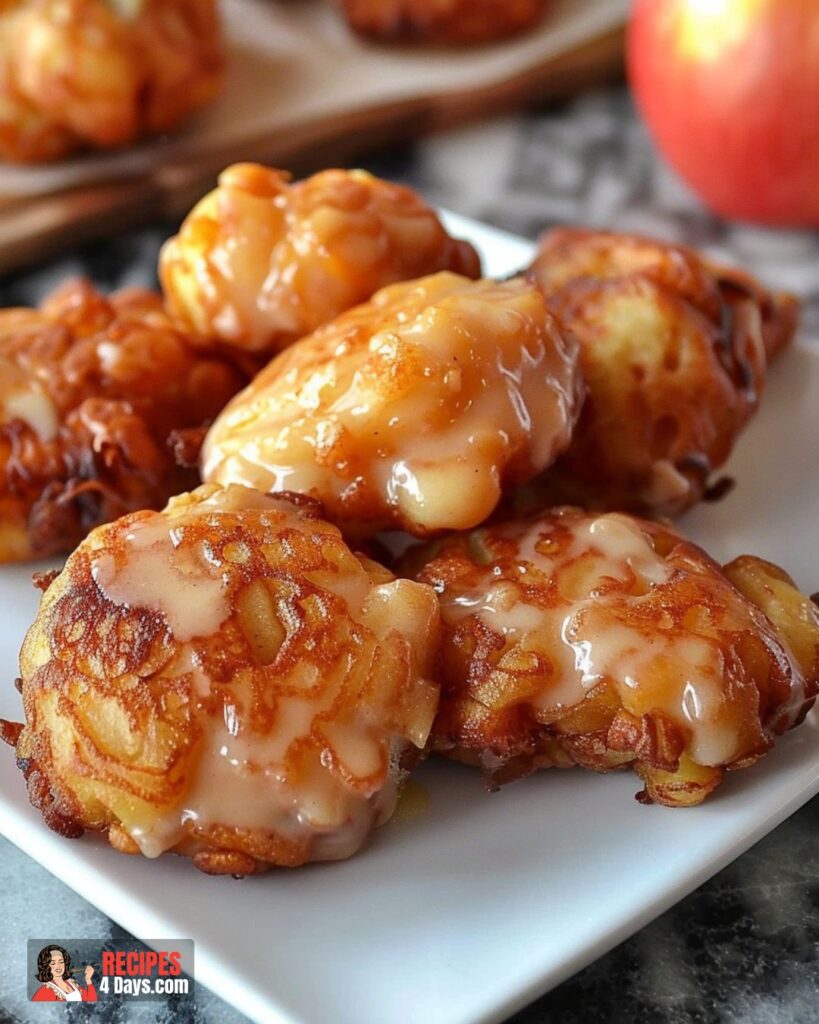 Making Old Fashioned Apple Fritters