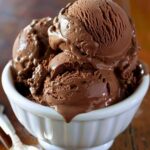 Old-Fashioned Homemade Chocolate Ice Cream Recipe