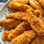 Oven Fried Chicken Strips Recipe