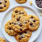 Peanut Butter Rice Krispie Chocolate Chip Cookies