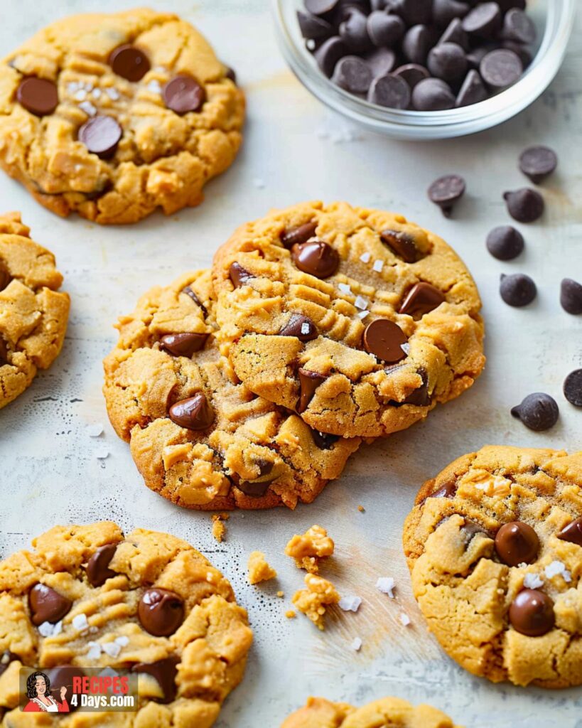 How to Make Peanut Butter Rice Krispie Chocolate Chip Cookies