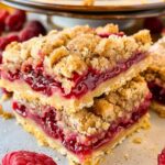 Raspberry Streusel Dessert Bars Recipe