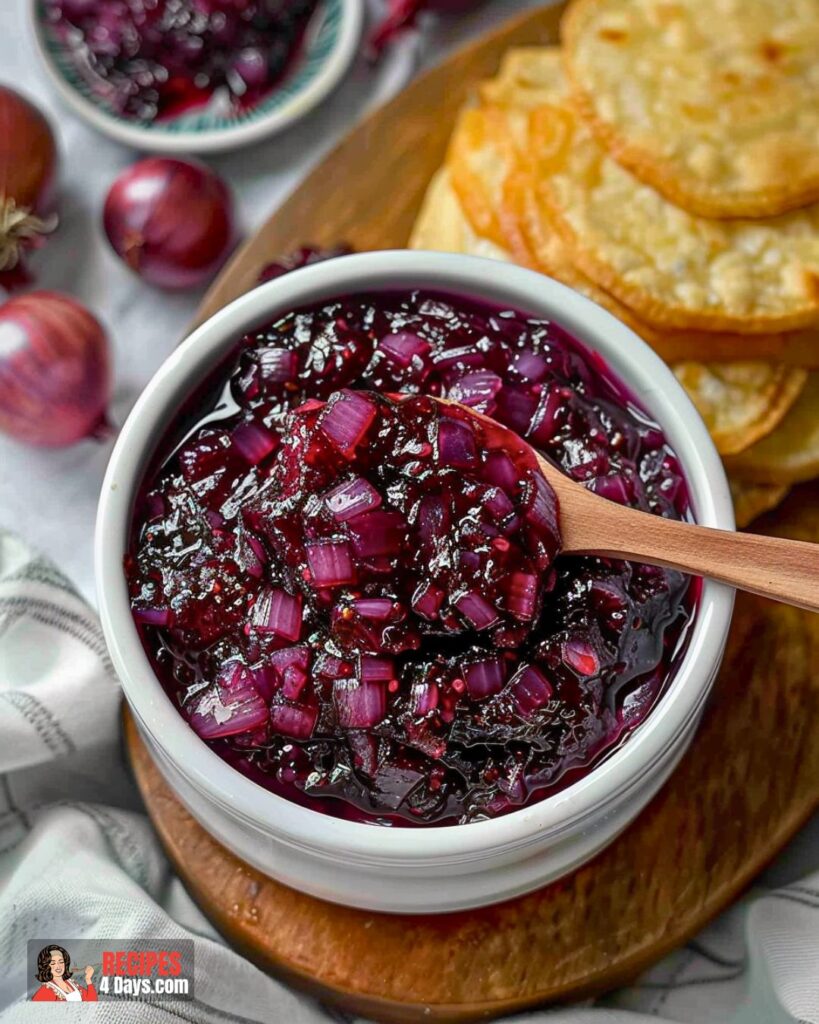 Red Onion Jam Recipe