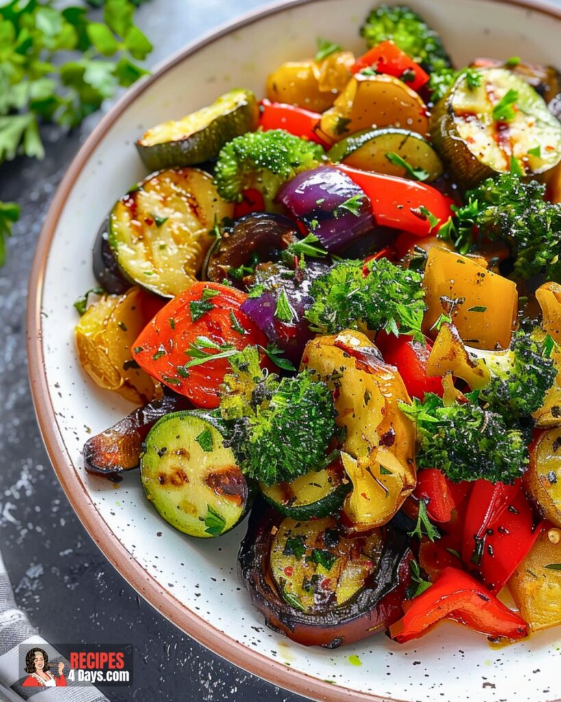 Sauteed Vegetables Meal Recipe