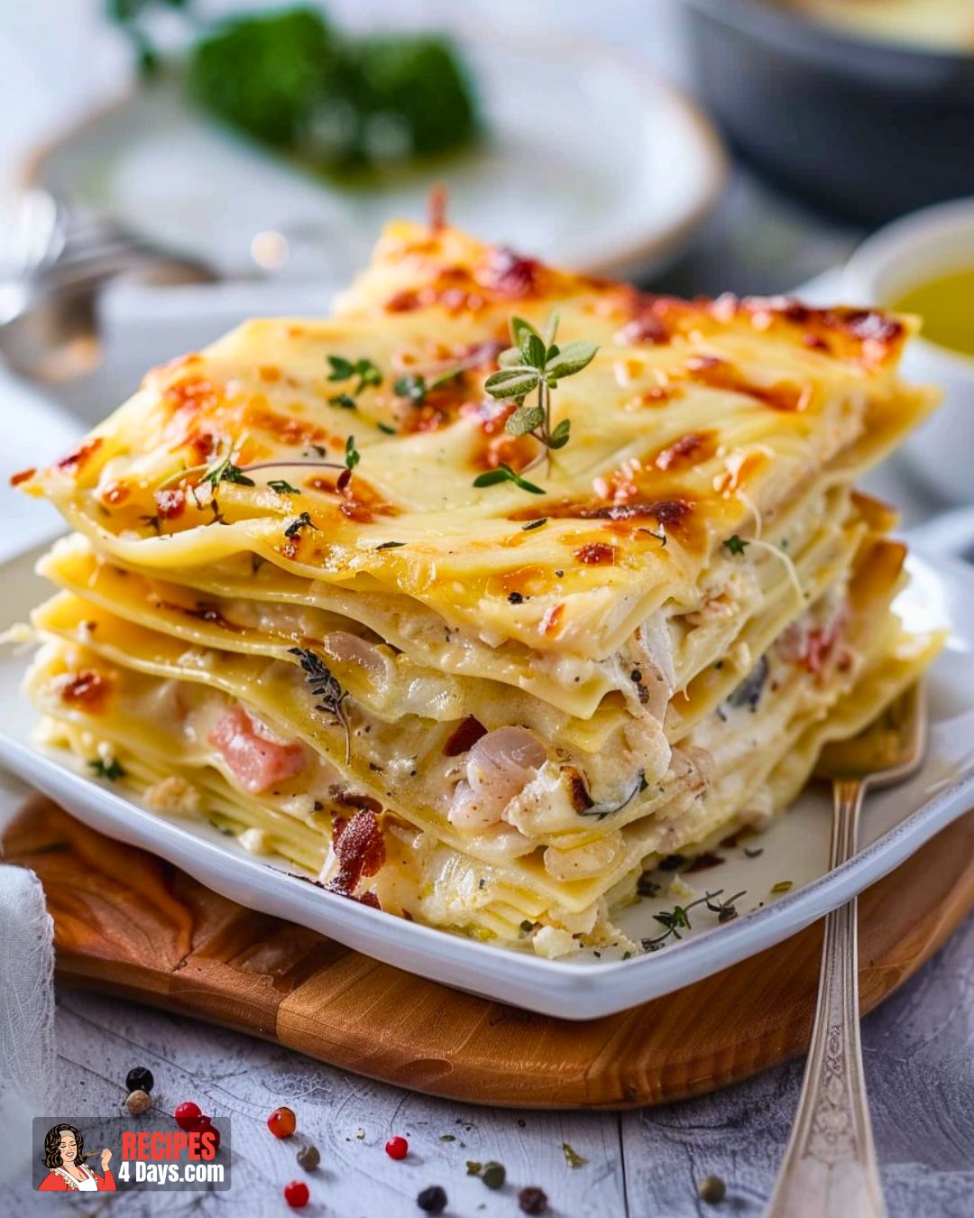 Seafood Lasagna Recipe