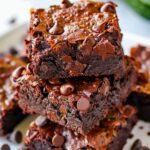 Zucchini Chocolate Chip Brownies Recipe