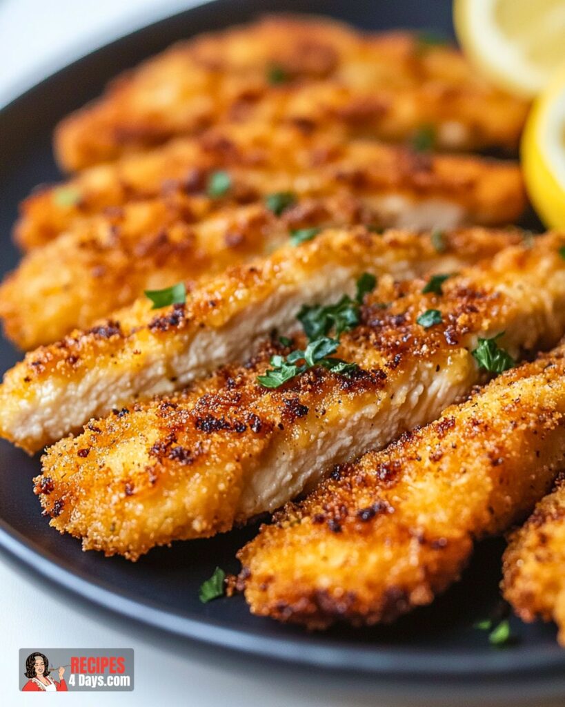 15 minutes Chicken Schnitzel