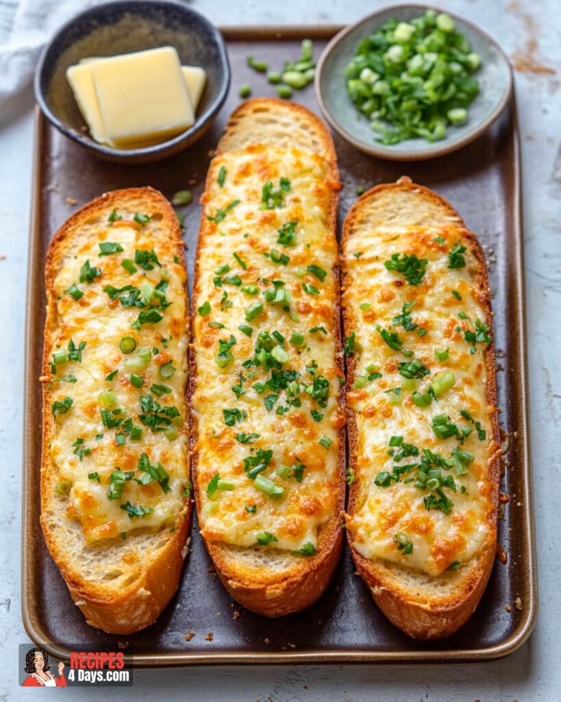 3-Cheese Garlic Bread Recipe