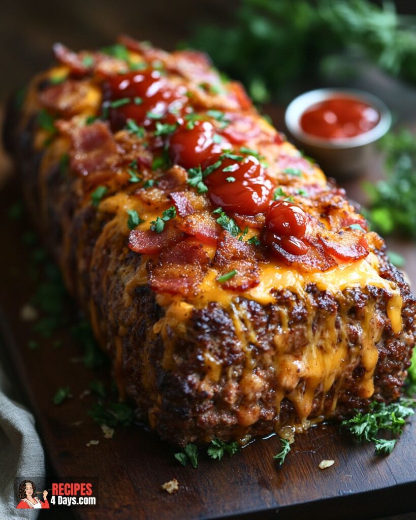 Bacon Cheeseburger Meatloaf Recipe