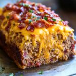 Bacon Cheeseburger Stuffed Meatloaf (2)