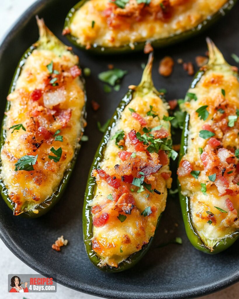 Baked Jalapeno Poppers Recipe