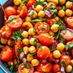 Cherry Tomato and Chickpea Salad Recipe