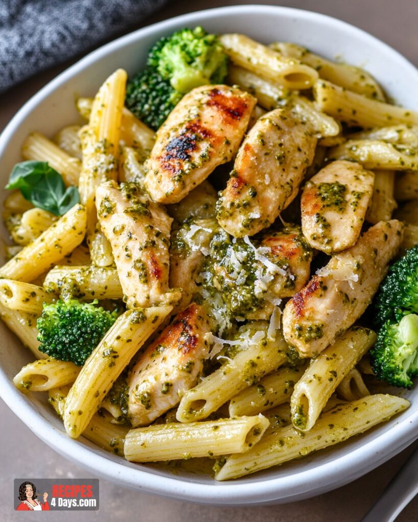 Chicken Pesto Pasta Recipe